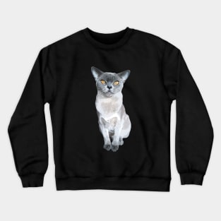 Burmese Cat Crewneck Sweatshirt